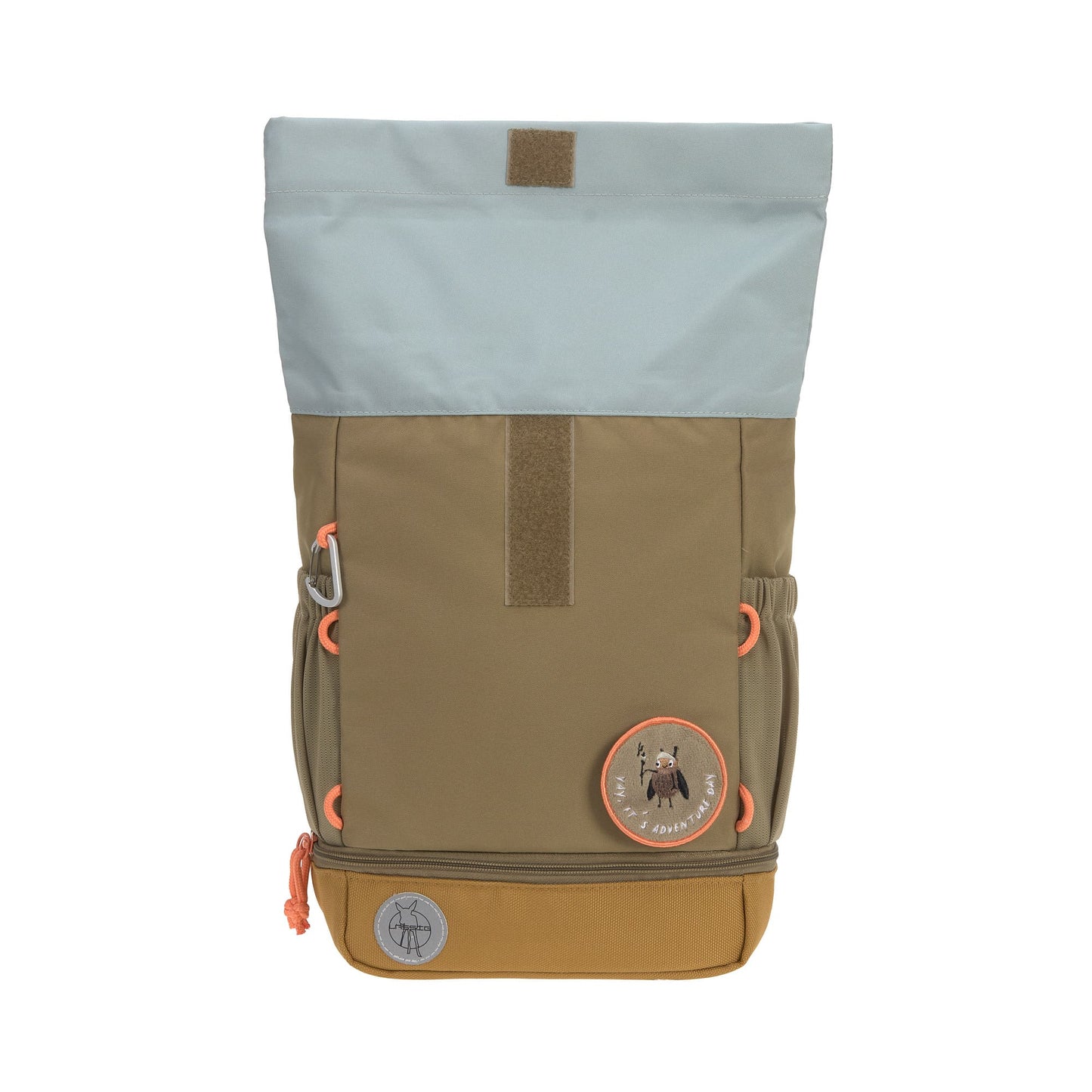 Kindergartenrucksack Rolltop Nature Oliv Lässig