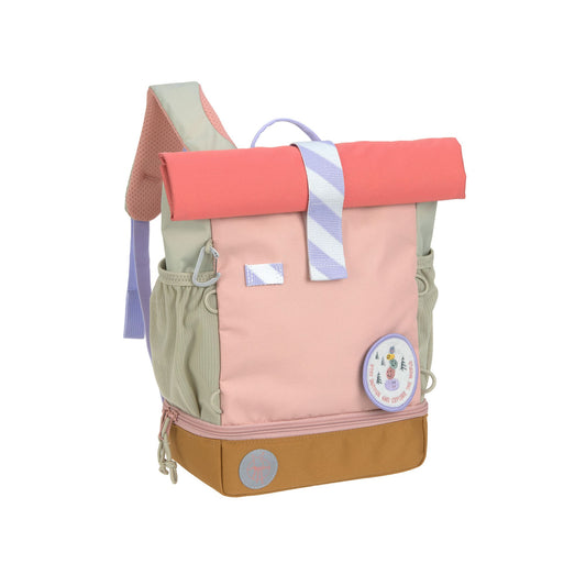 Kindergartenrucksack Rolltop Sunny Explorer Rosa Pink Lässig