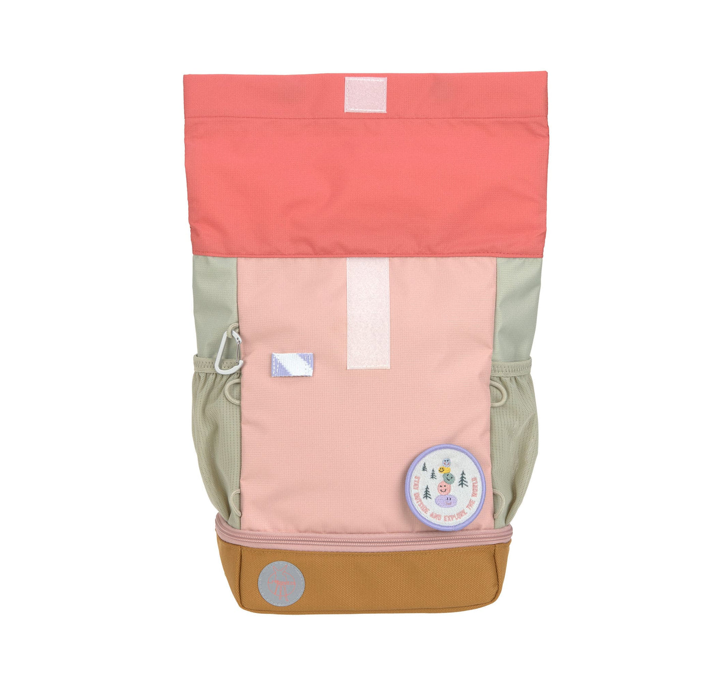 Kindergartenrucksack Rolltop Sunny Explorer Rosa Pink Lässig