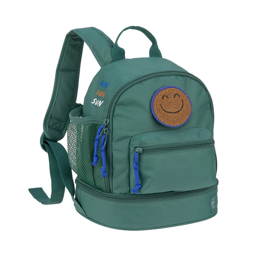 Kindergartenrucksack Mini Little Gang Dunkelgrün Lässig