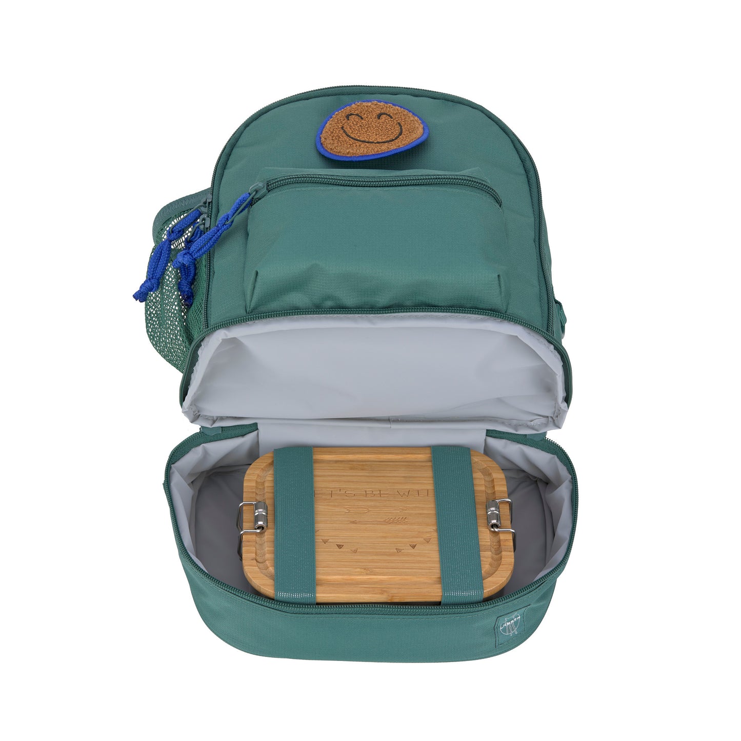 Kindergartenrucksack Mini Little Gang Dunkelgrün Lässig