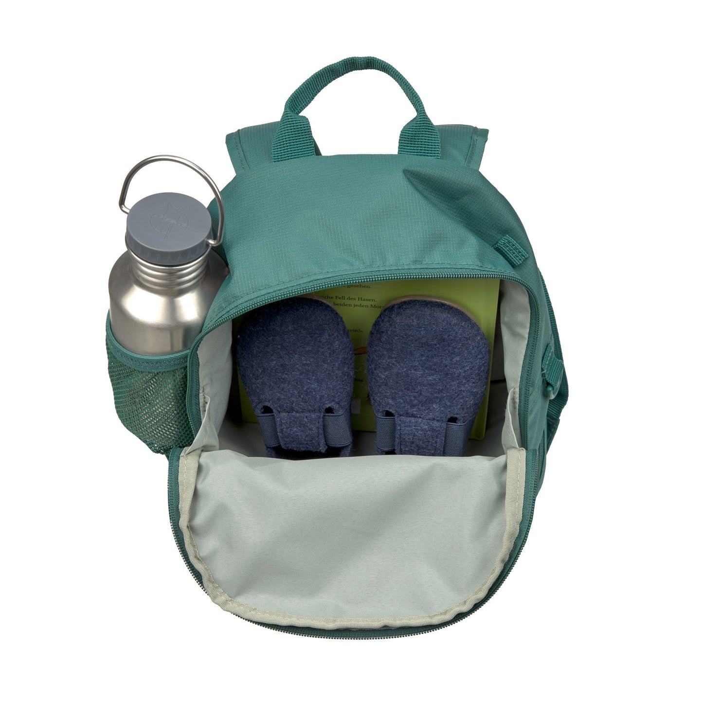 Kindergartenrucksack Mini Little Gang Dunkelgrün Lässig