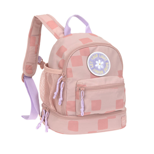 Kindergartenrucksack Mini Pattern Party Rosa