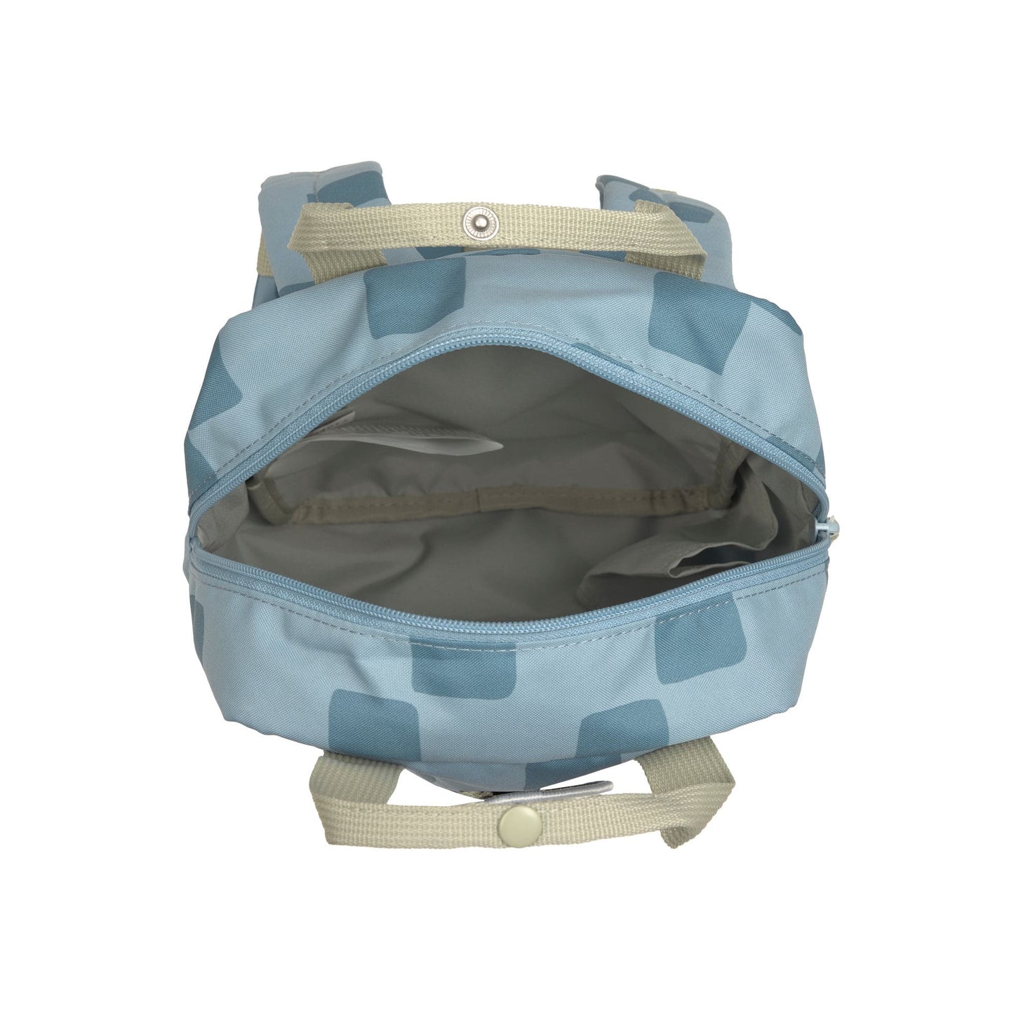 Kindergartenrucksack Square Pattern Party Blau