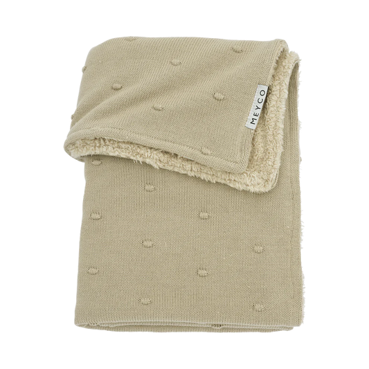 Decke Mini Knoten Teddy Sand 2.0 TOG Meyco