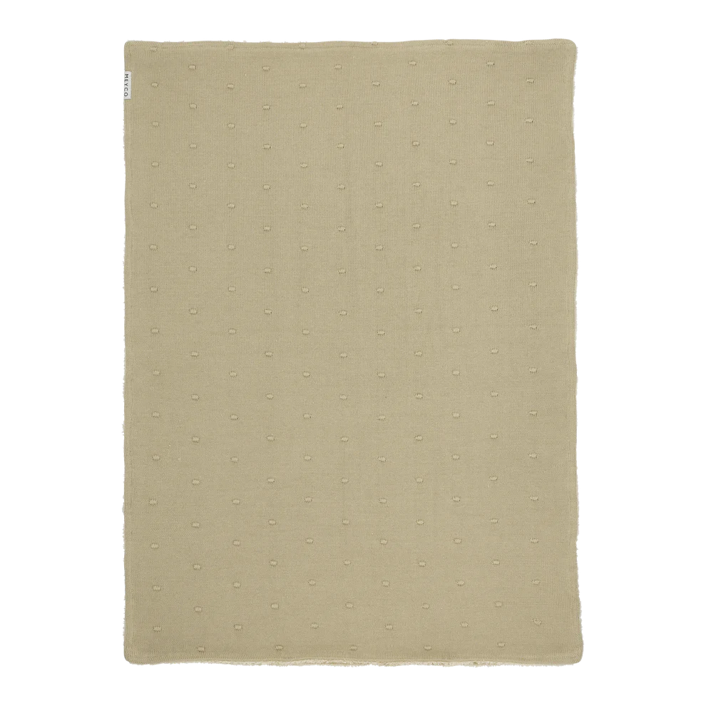 Decke Mini Knoten Teddy Sand 2.0 TOG Meyco