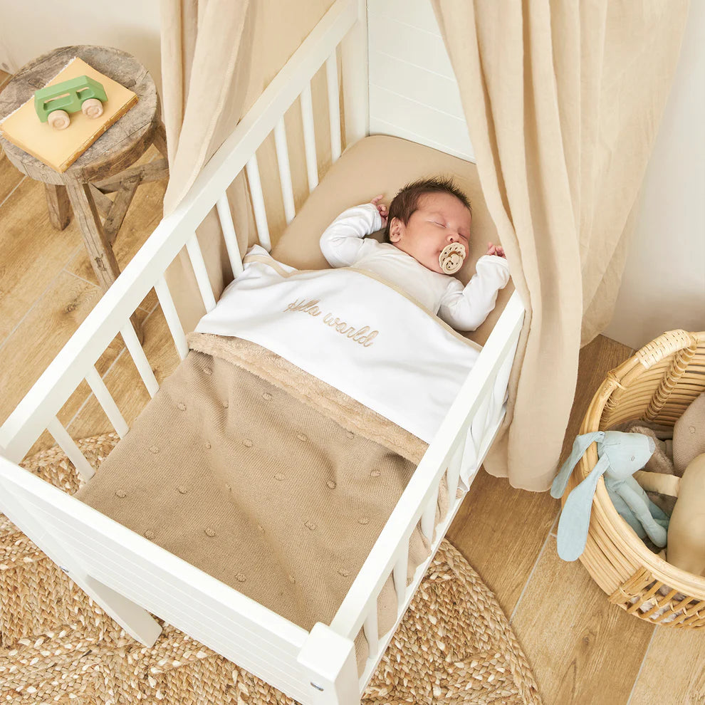 Decke Mini Knoten Teddy Sand 2.0 TOG Meyco