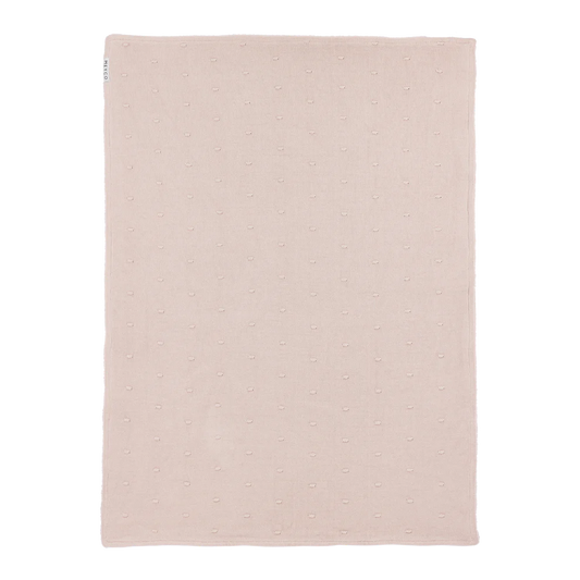 Decke Mini Knots Teddy Soft Pink 2.0 TOG Meyco