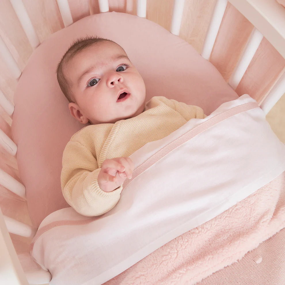 Decke Mini Knots Teddy Soft Pink 2.0 TOG Meyco