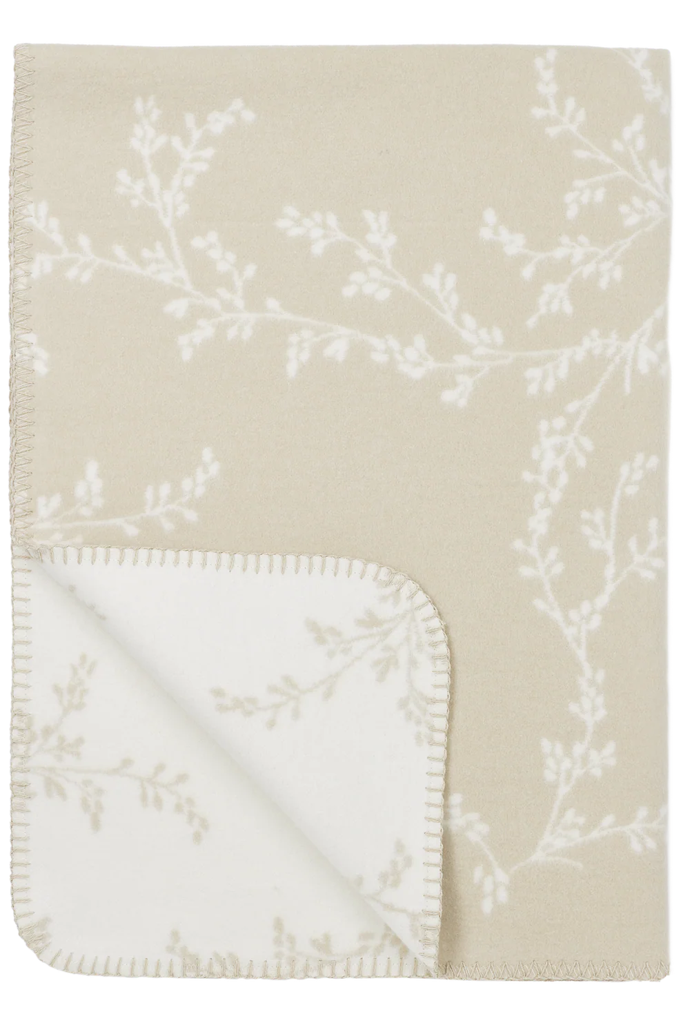 Decke Gewebt Branches SandMelange 1.0 TOG Meyco