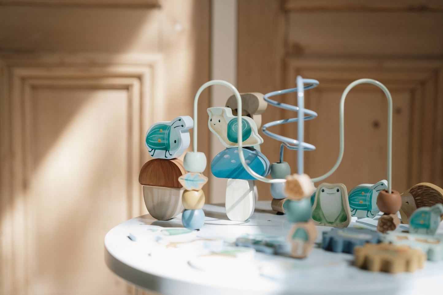 Aktivitäten Tisch Forest Friends mit Namen Little Dutch