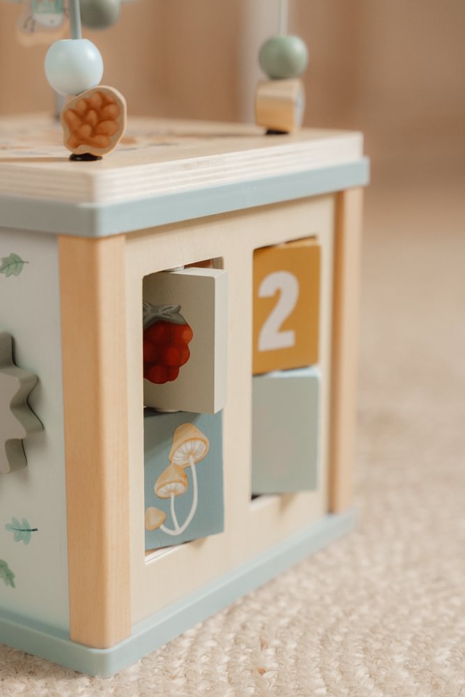 Motorikwürfel Forest Friends "Zur Taufe" Little Dutch