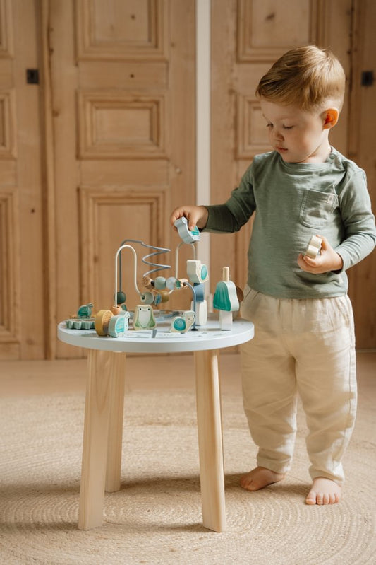 Aktivitäten Tisch Forest Friends mit Namen Little Dutch