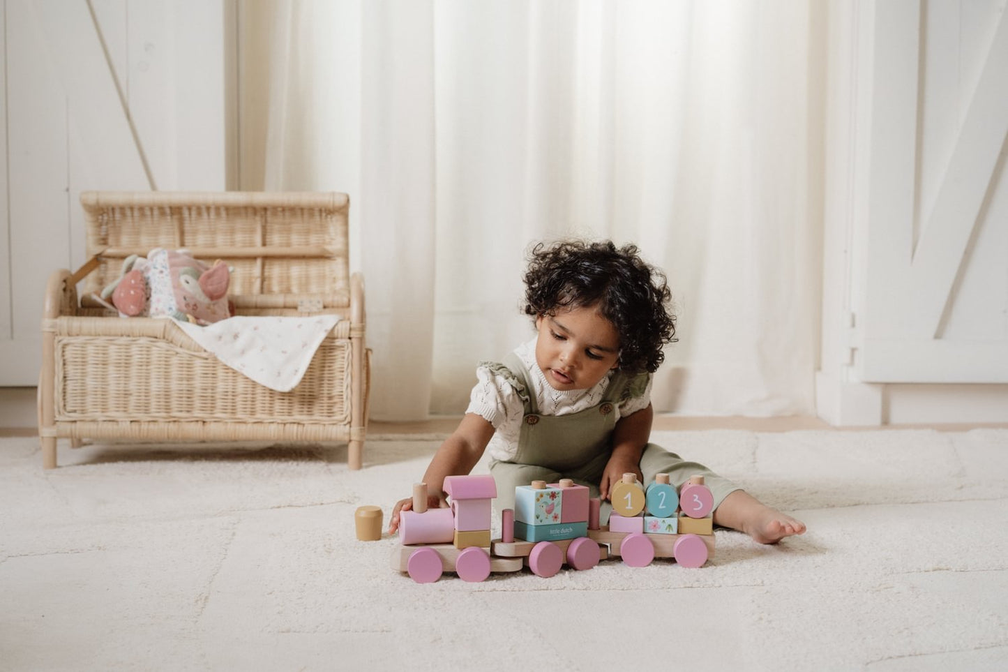 Holz Zug Fairy Garden "Zur Taufe" Little Dutch