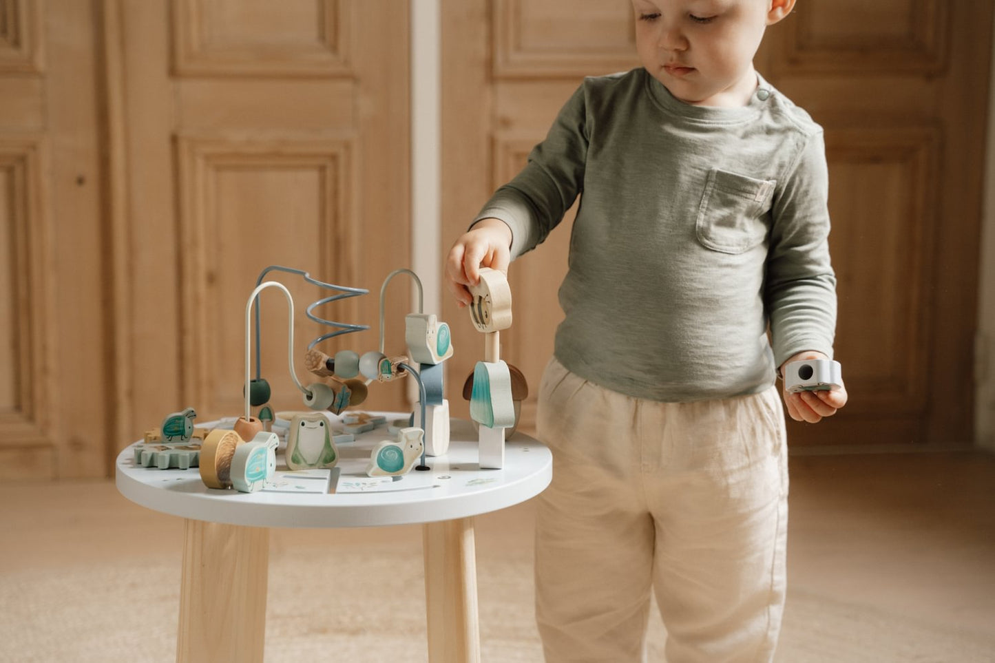 Aktivitäten Tisch Forest Friends mit Namen Little Dutch