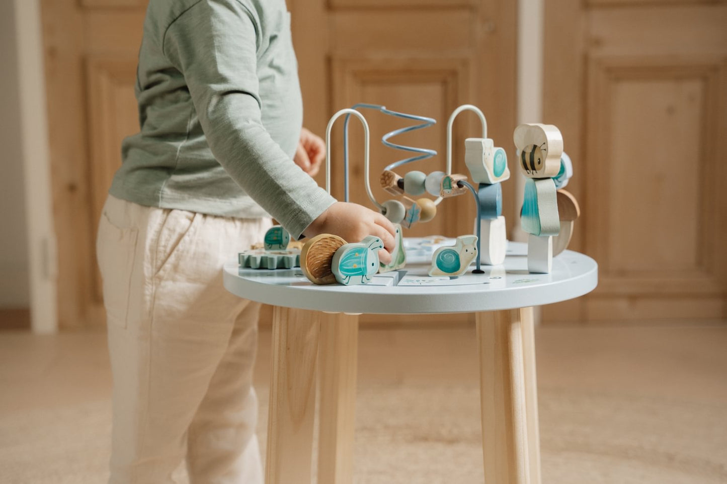 Aktivitäten Tisch Forest Friends mit Namen Little Dutch