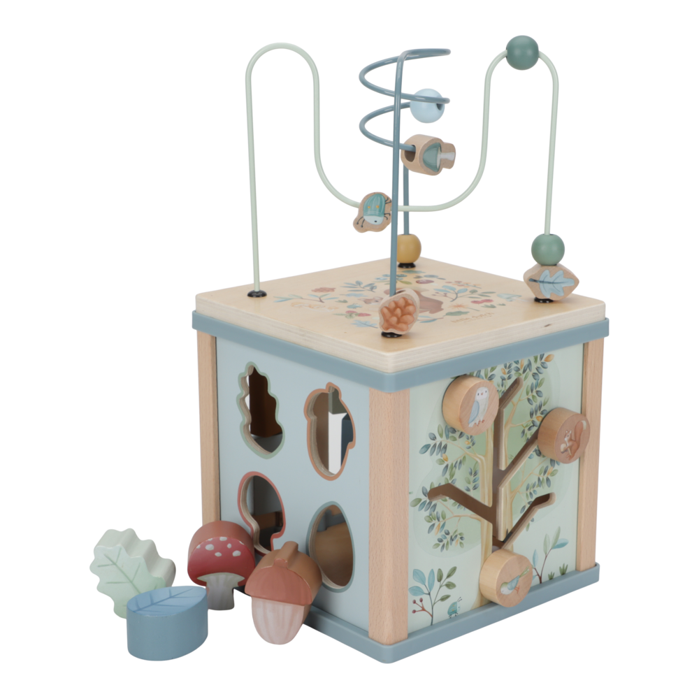 Motorikwürfel Forest Friends "Zur Taufe" Little Dutch