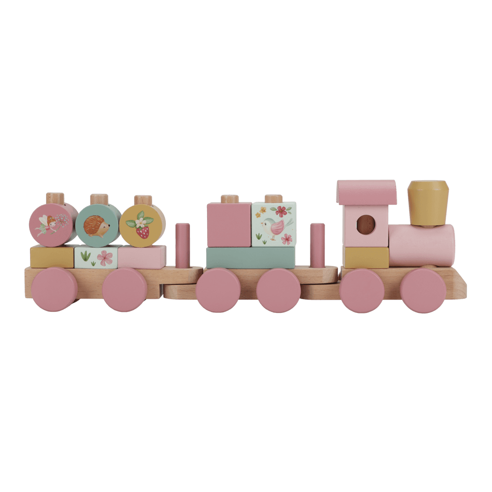 Holz Zug Fairy Garden "Zur Geburt" Little Dutch