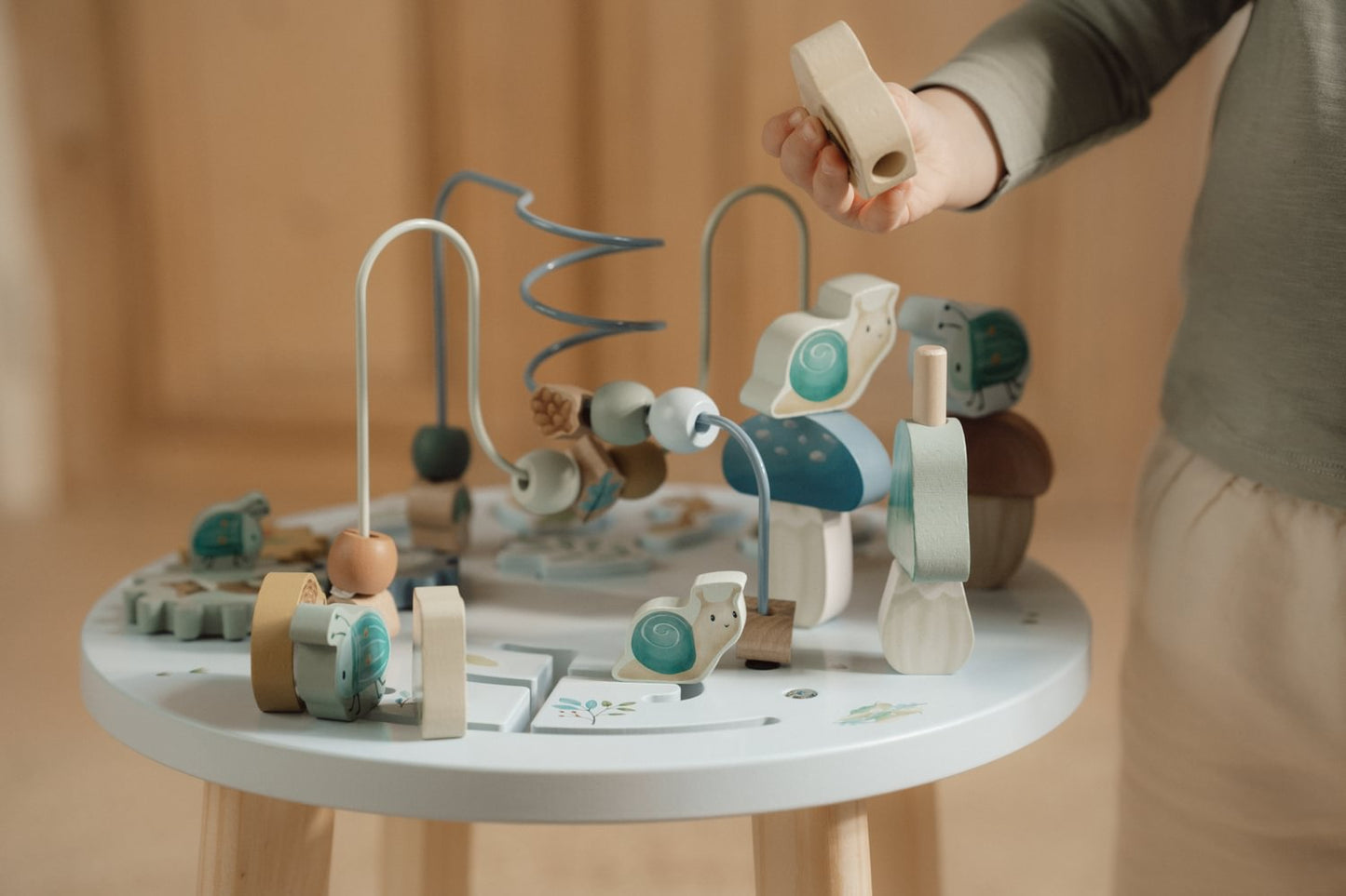 Aktivitäten Tisch Forest Friends mit Namen Little Dutch