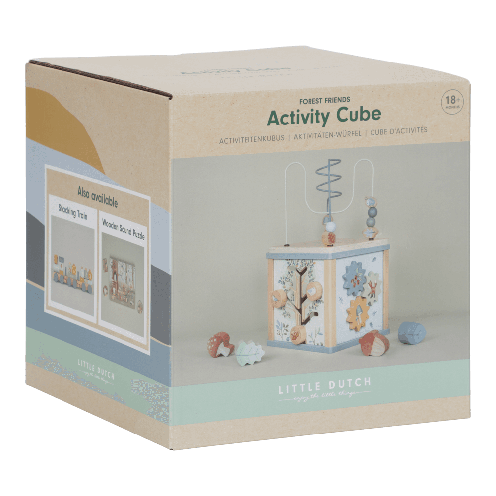 Motorikwürfel Forest Friends "Zur Taufe" Little Dutch