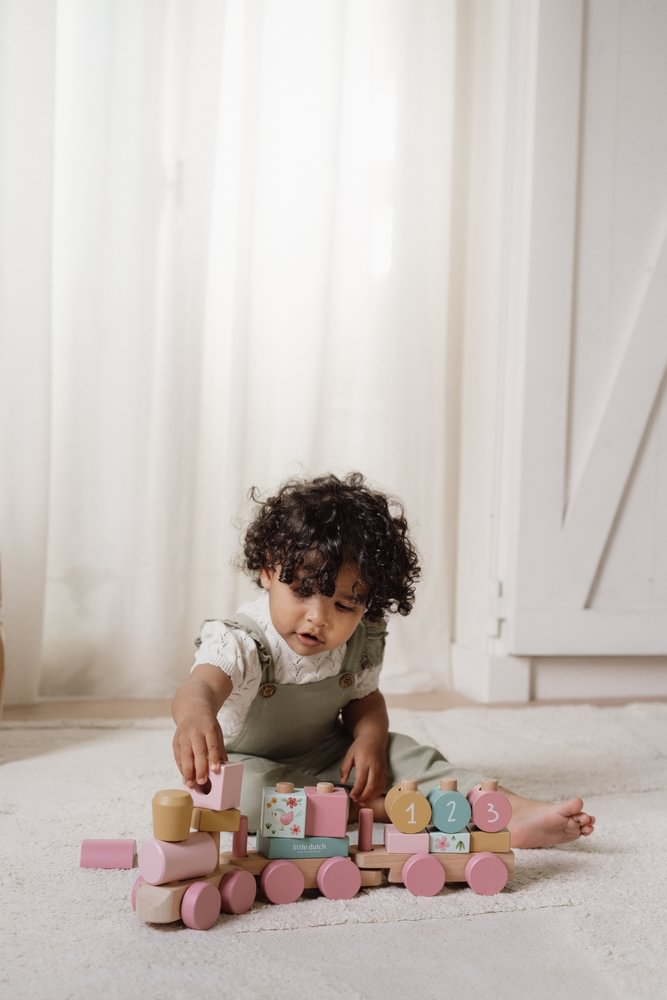 Holz Zug Fairy Garden "Zur Geburt" Little Dutch