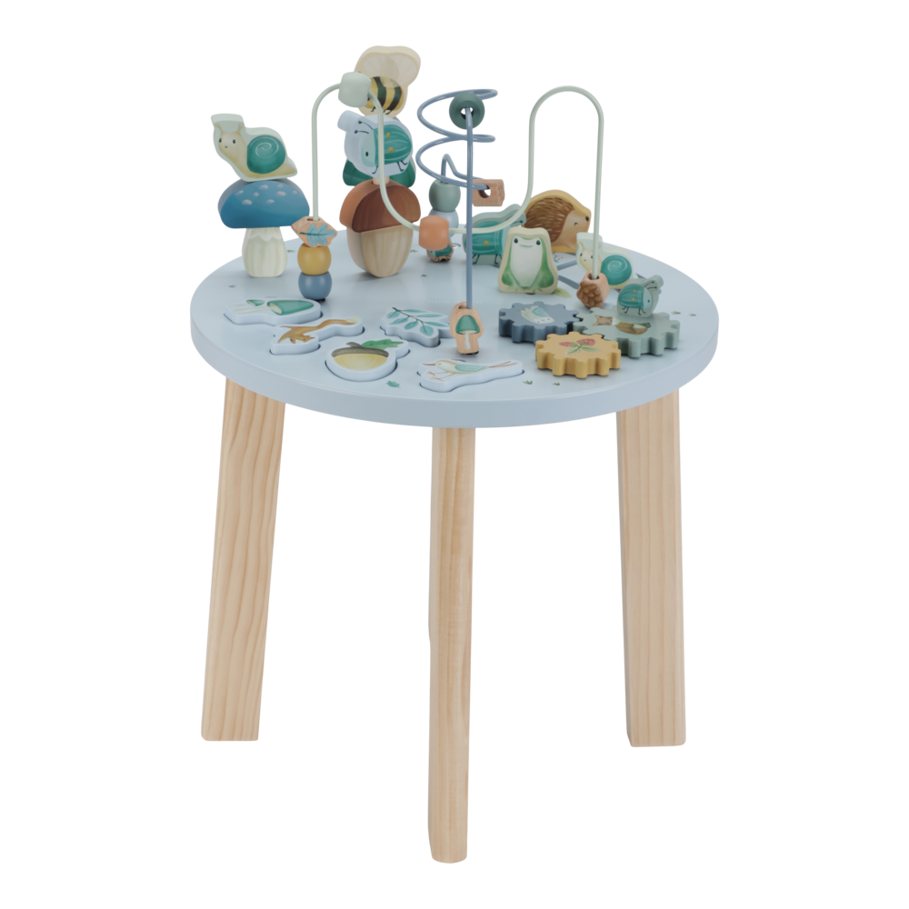 Aktivitäten Tisch Forest Friends mit Namen Little Dutch