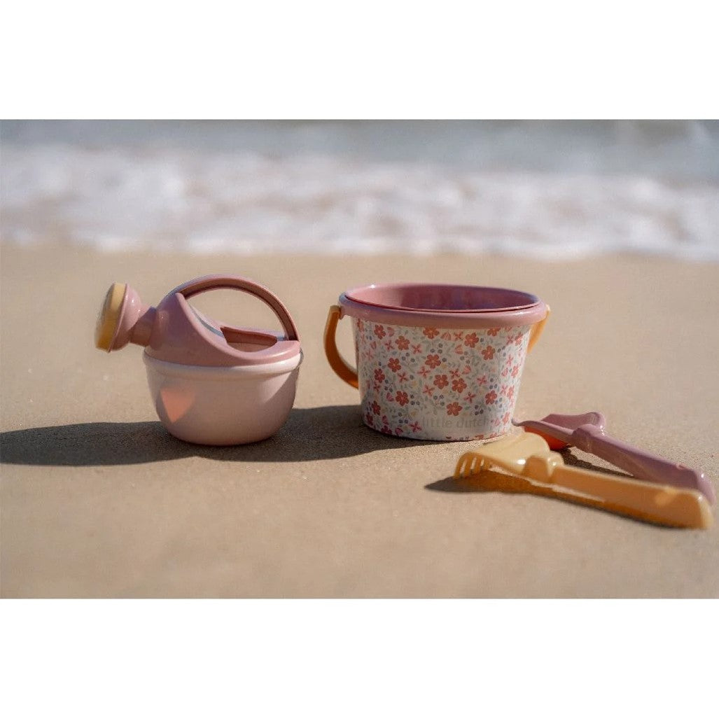 Strandset rosa Flowers Little Dutch