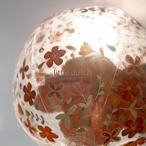 Little Dutch rosa 3D Strandball Blume Pink Flowers