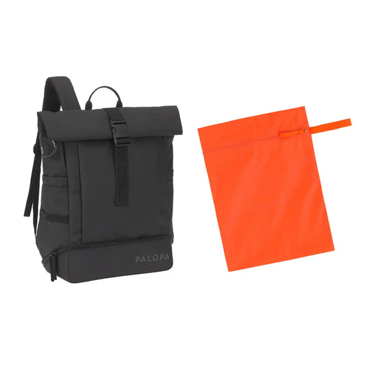 Rolltop Rucksack Yoska Schwarz Palopa