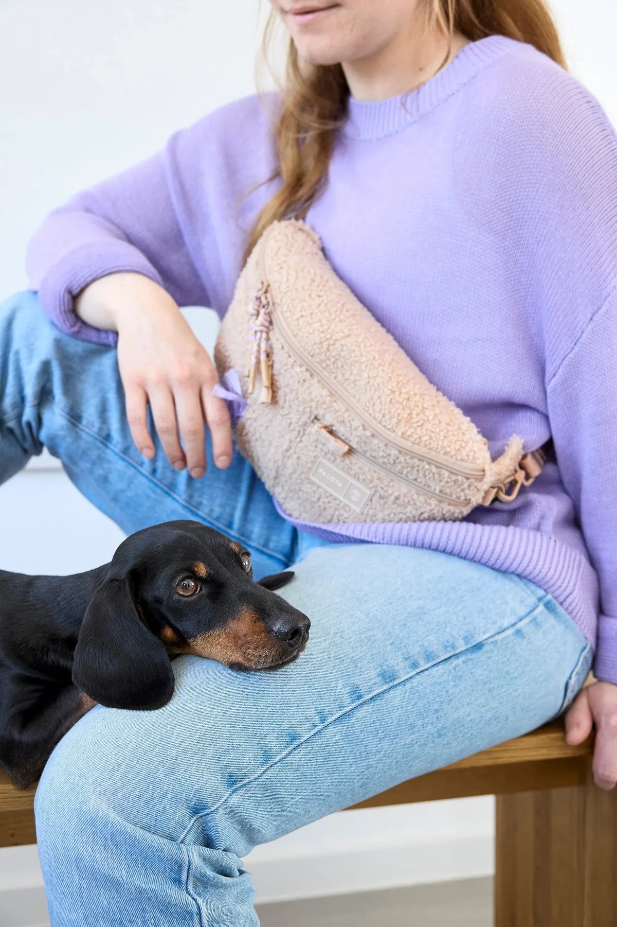 Palopa Leckerlibeutel Teddy Fleece Emma, Beige (Limited Edition)