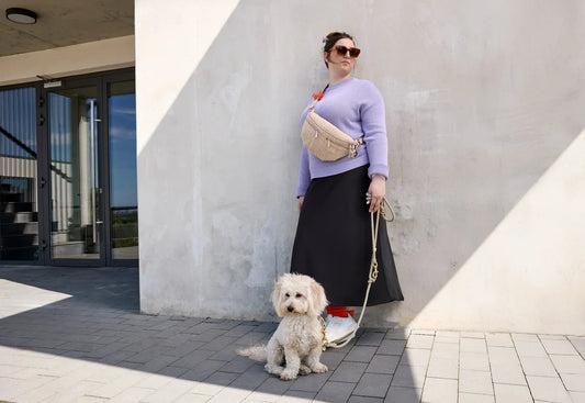 Palopa Leckerlibeutel Teddy Fleece Emma, Beige (Limited Edition)