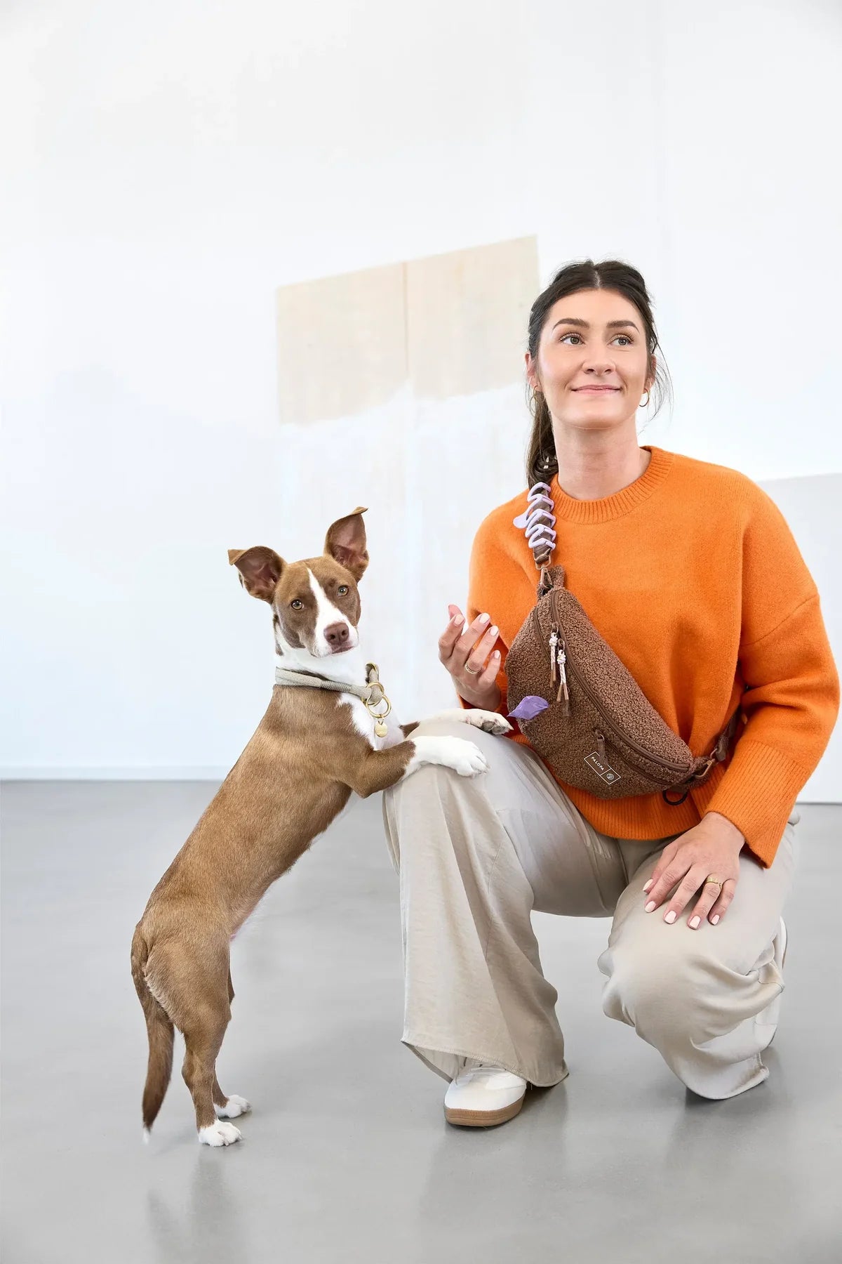 Palopa Leckerlibeutel Teddy Fleece Emma Braun (Limited Edition)