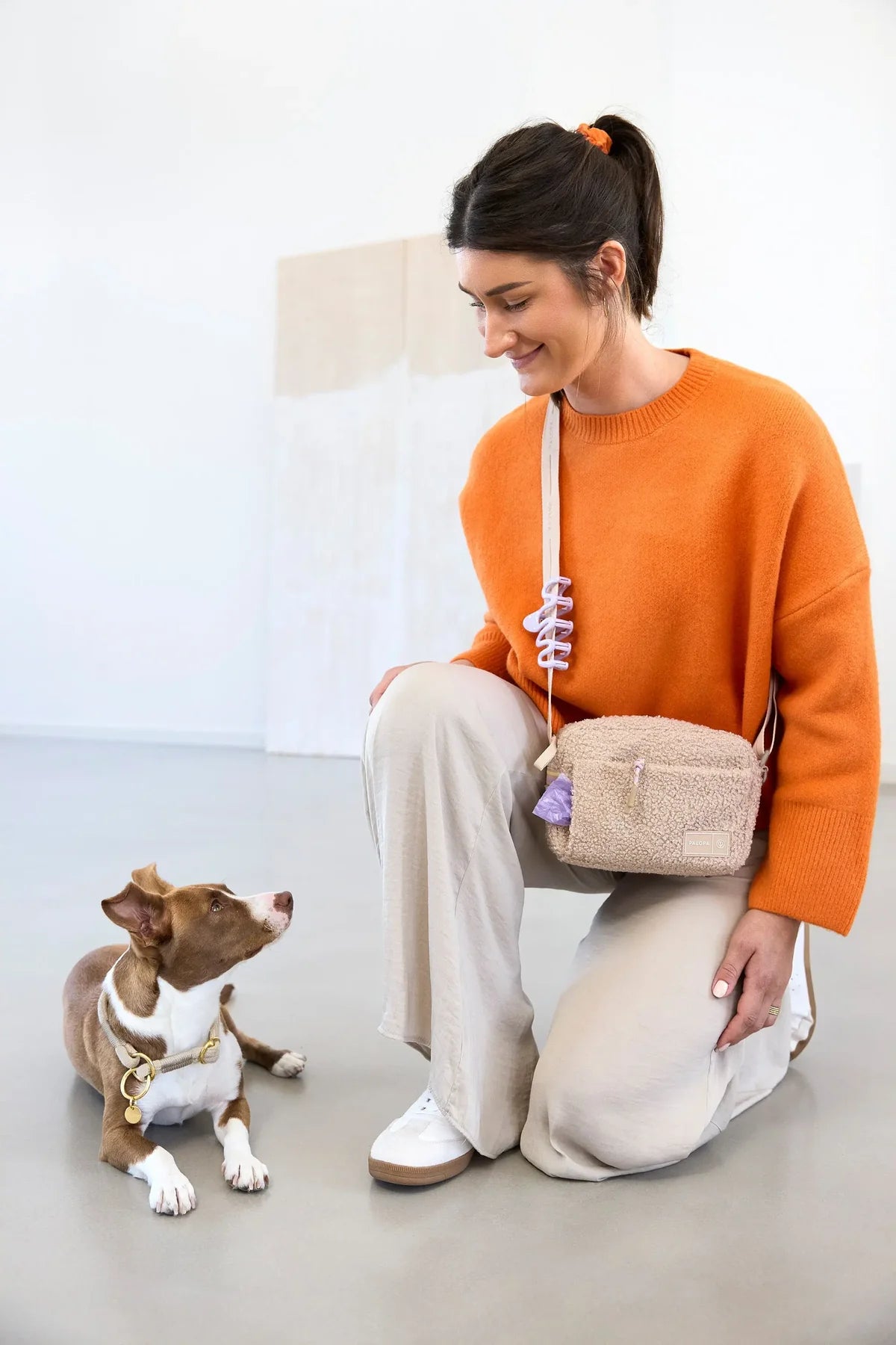 Palopa Leckerlibeutel Teddy Fleece Noka Beige (Limited Edition)