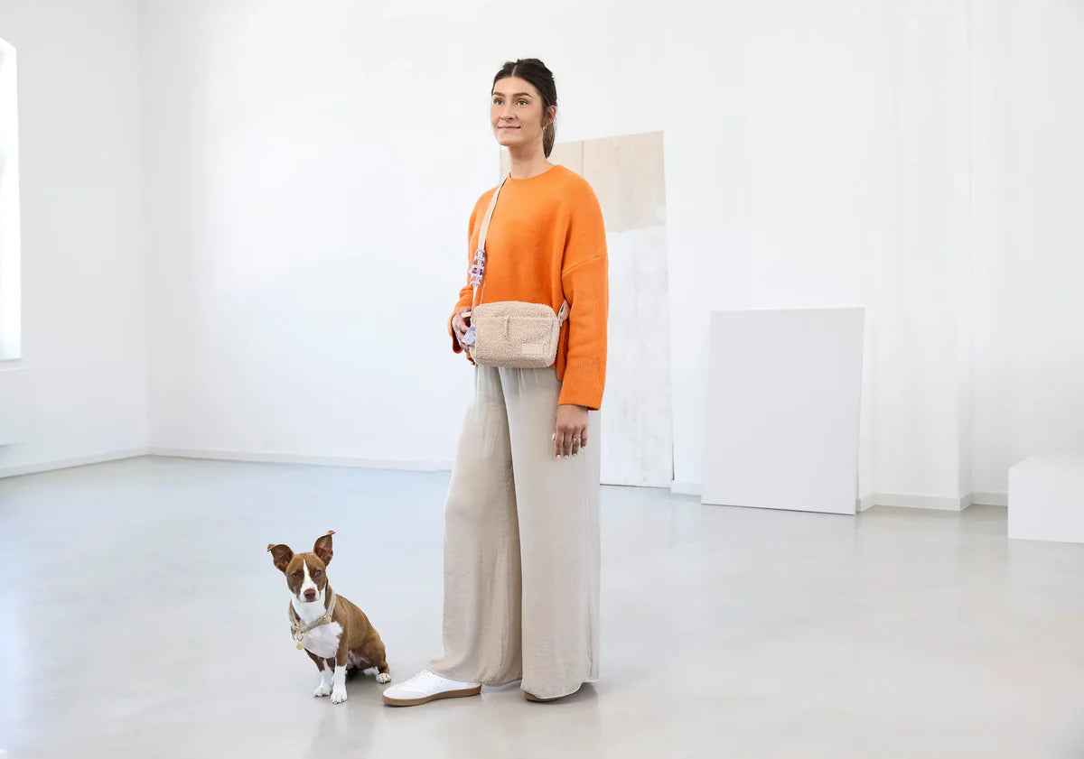 Palopa Leckerlibeutel Teddy Fleece Noka Beige (Limited Edition)