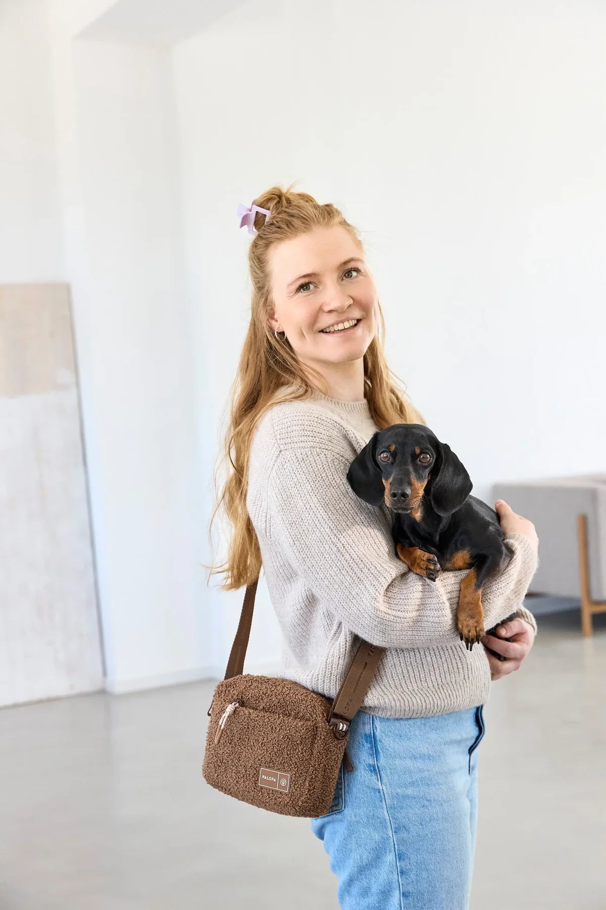 Leckerlibeutel Teddy Fleece Noka, Braun (Limited Edition)