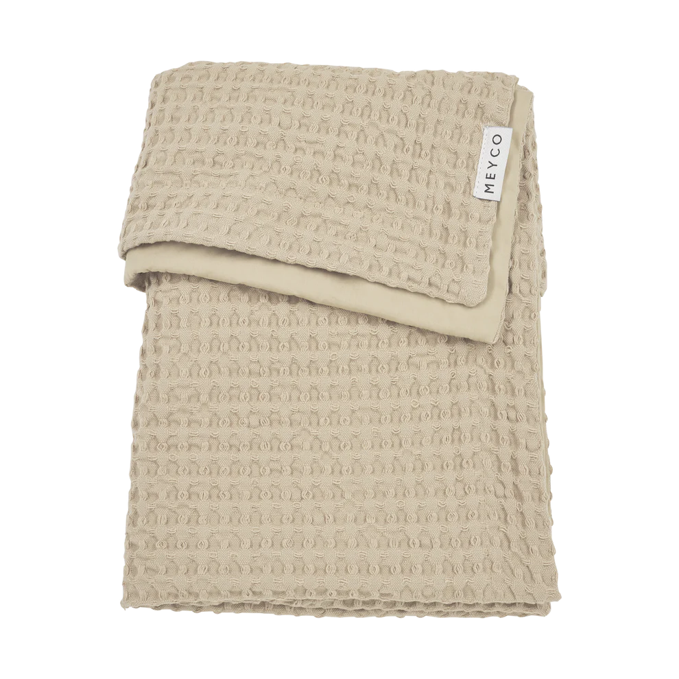 Decke Waffle Cotton Sand 1.0 TOG Meyco