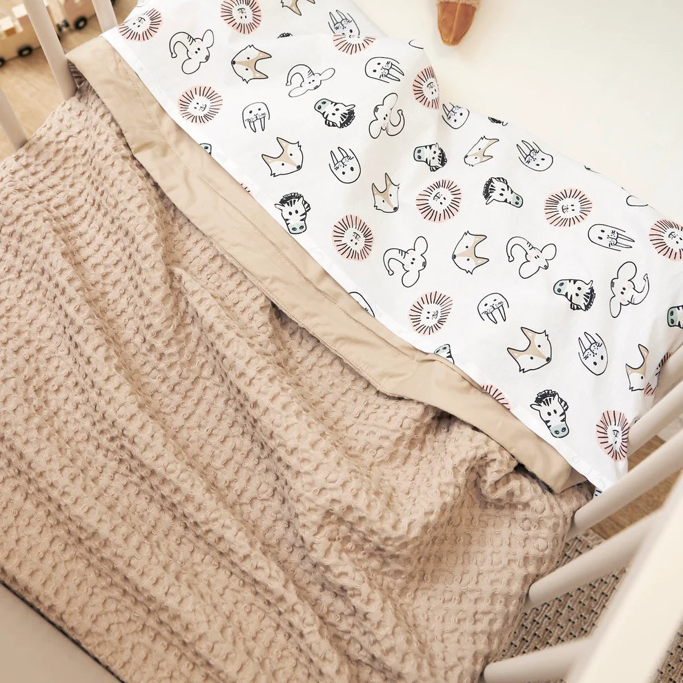 Decke Waffle Cotton Sand 1.0 TOG Meyco