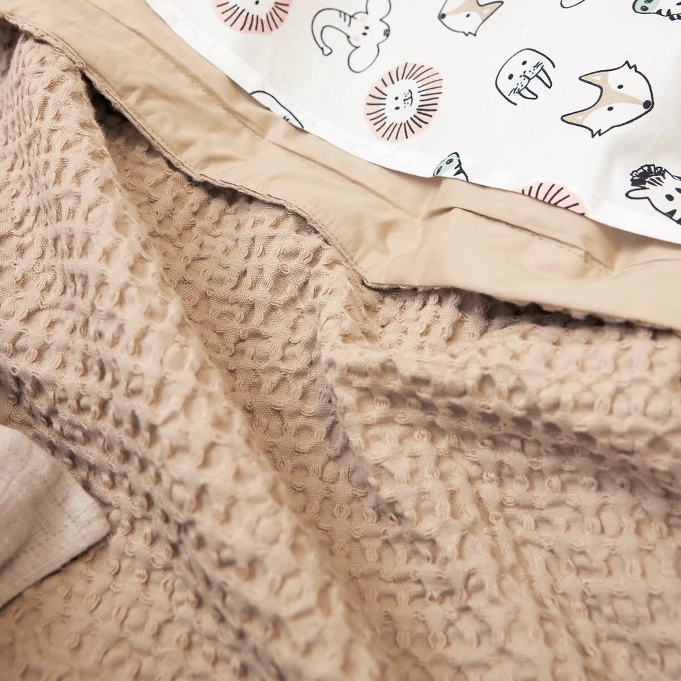 Decke Waffle Cotton Sand 1.0 TOG Meyco