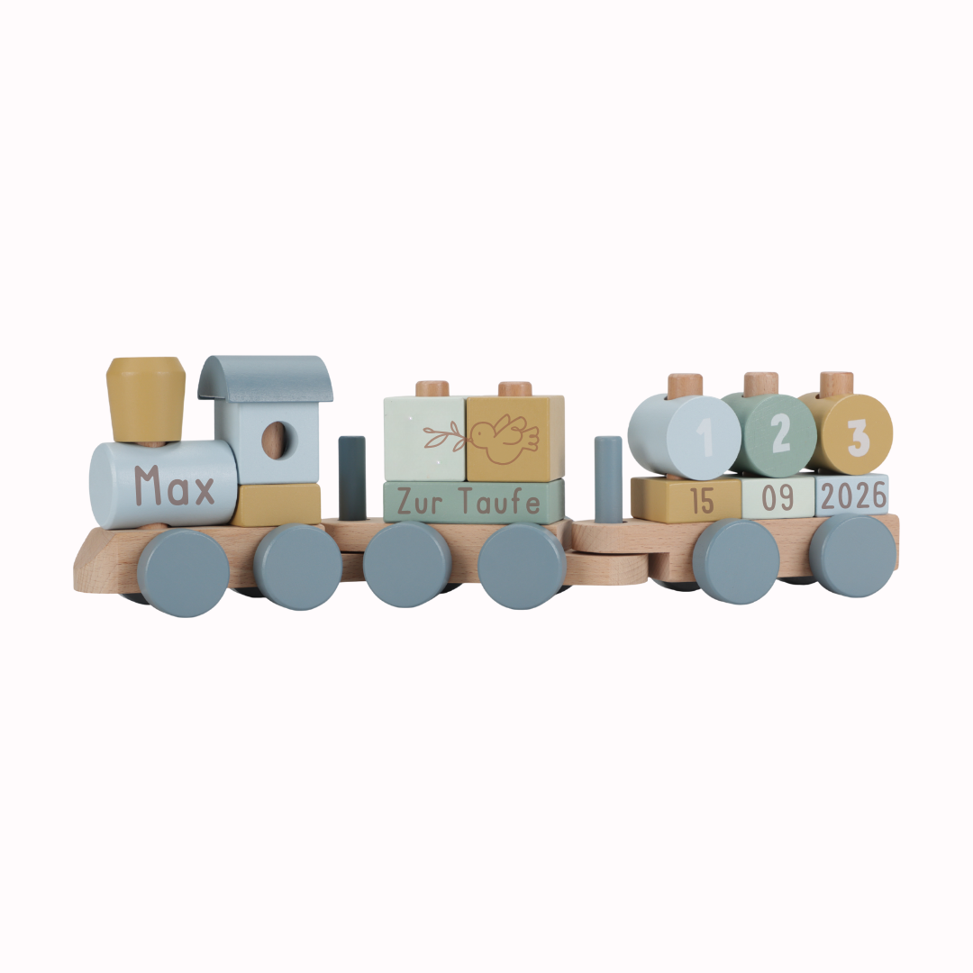 Holz-Zug Forest Friends "Zur Taufe" Little Dutch