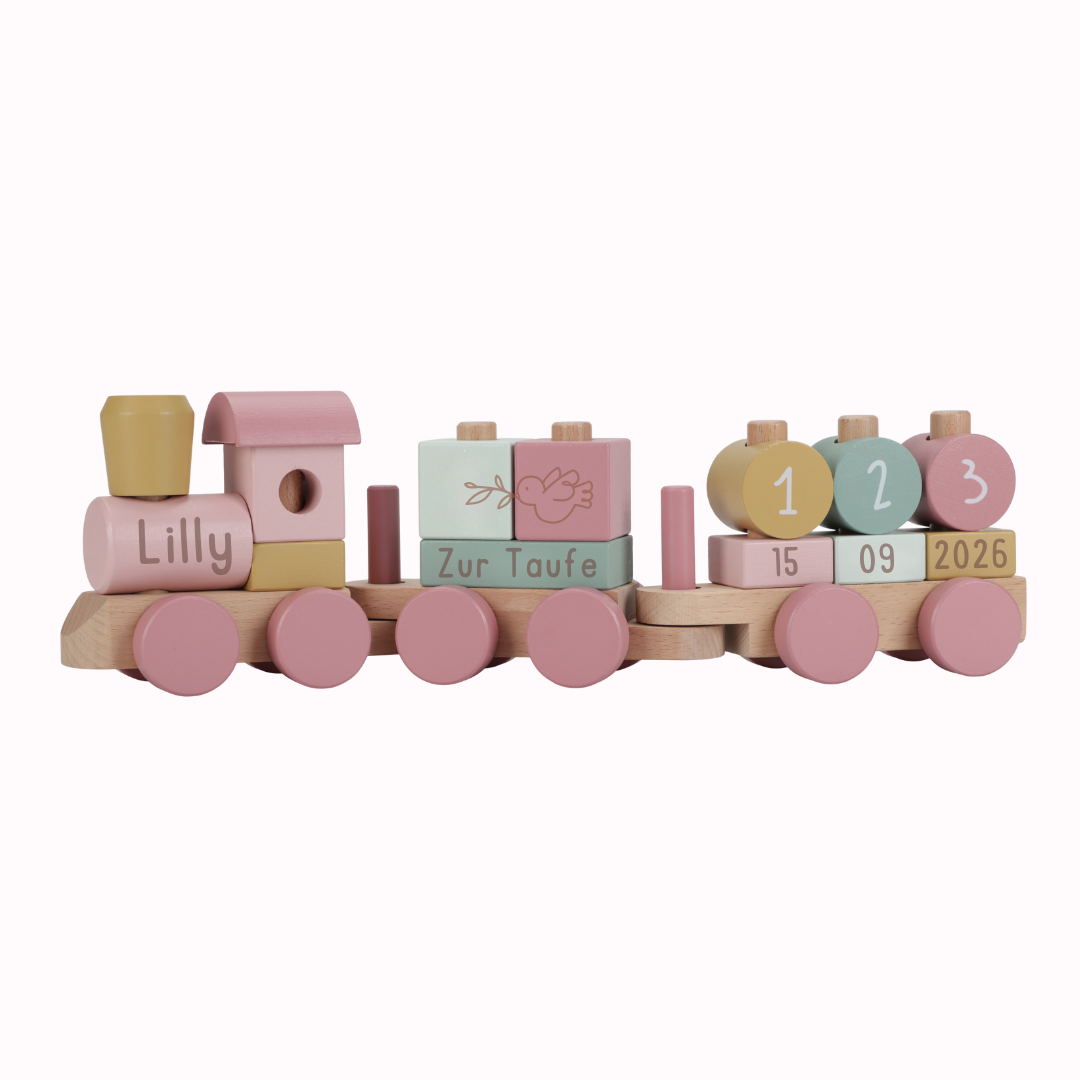 Holz Zug Fairy Garden "Zur Taufe" Little Dutch