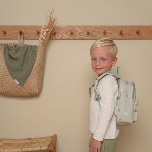 Little Dutch Kinderrucksack grün Little Farm