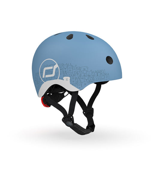 Helm Reflective, Größe XXS Blau