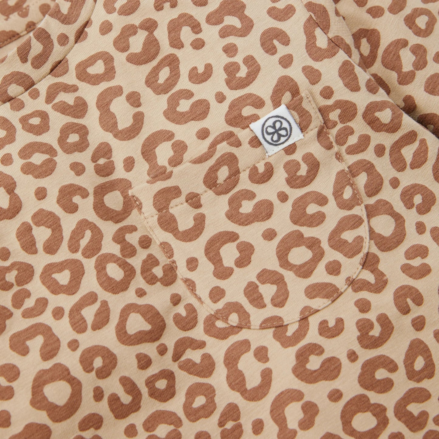 Cloby Langarmshirt in Leopard Brown UPF 50+