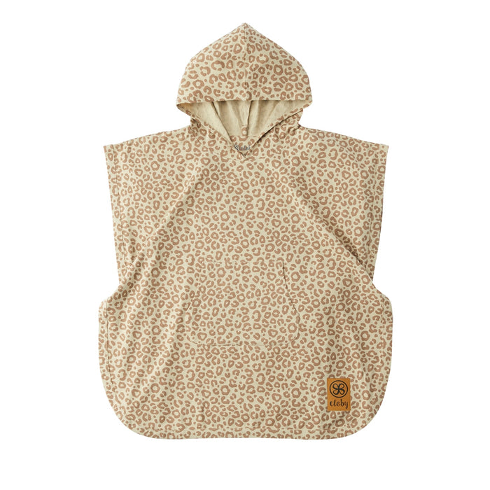 Cloby UV Schutz Poncho UPF 50+ Leopard Brown braun