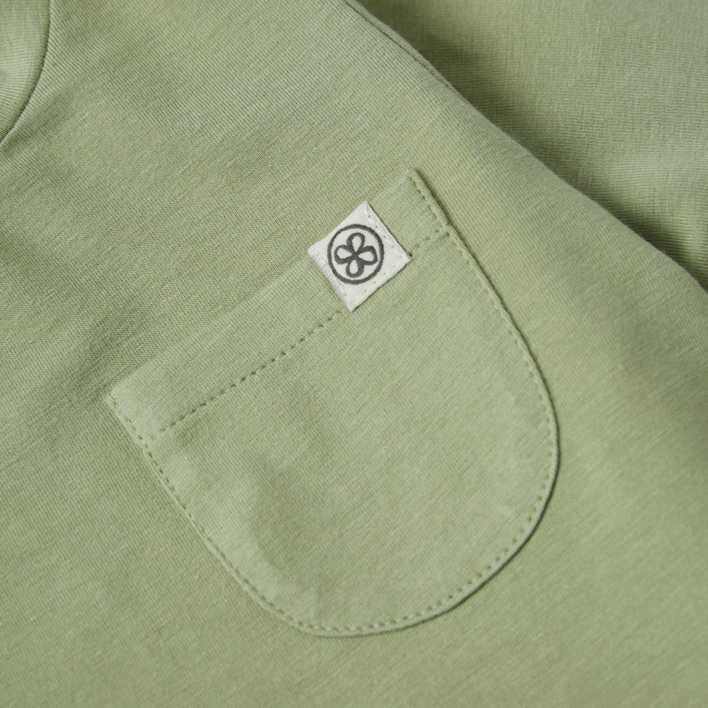 Cloby Langarmshirt in Olive Green UPF 50+