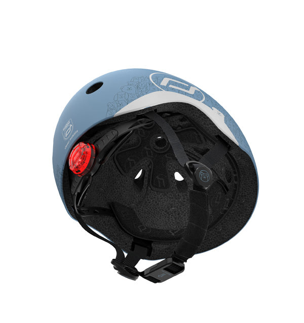 Helm Reflective, Größe XXS Blau