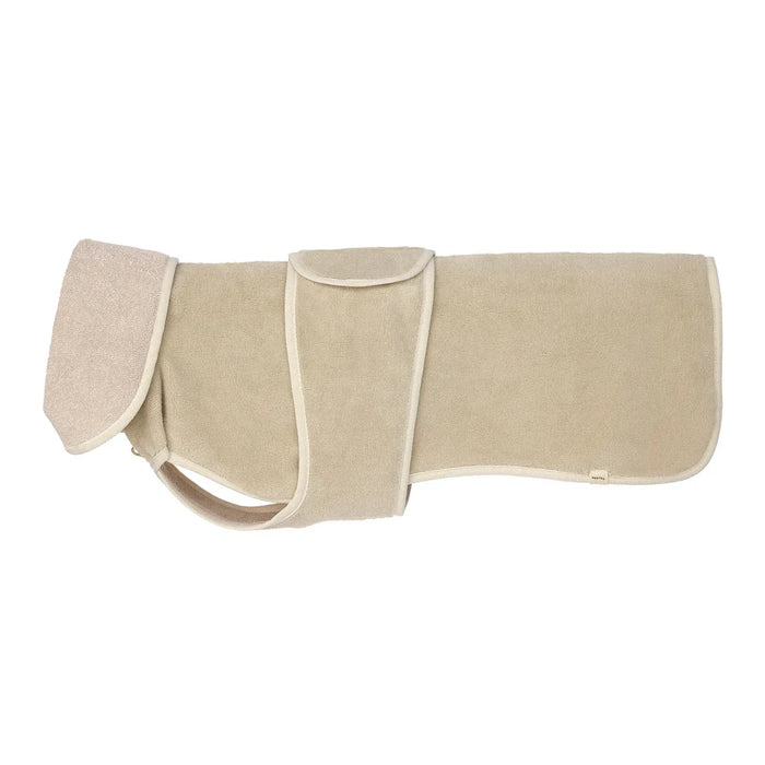 Hundebademantel Robi Beige Palopa