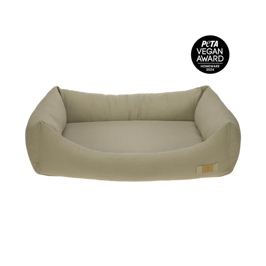 Hundebett Baumwolle Fred Dark Green Palopa
