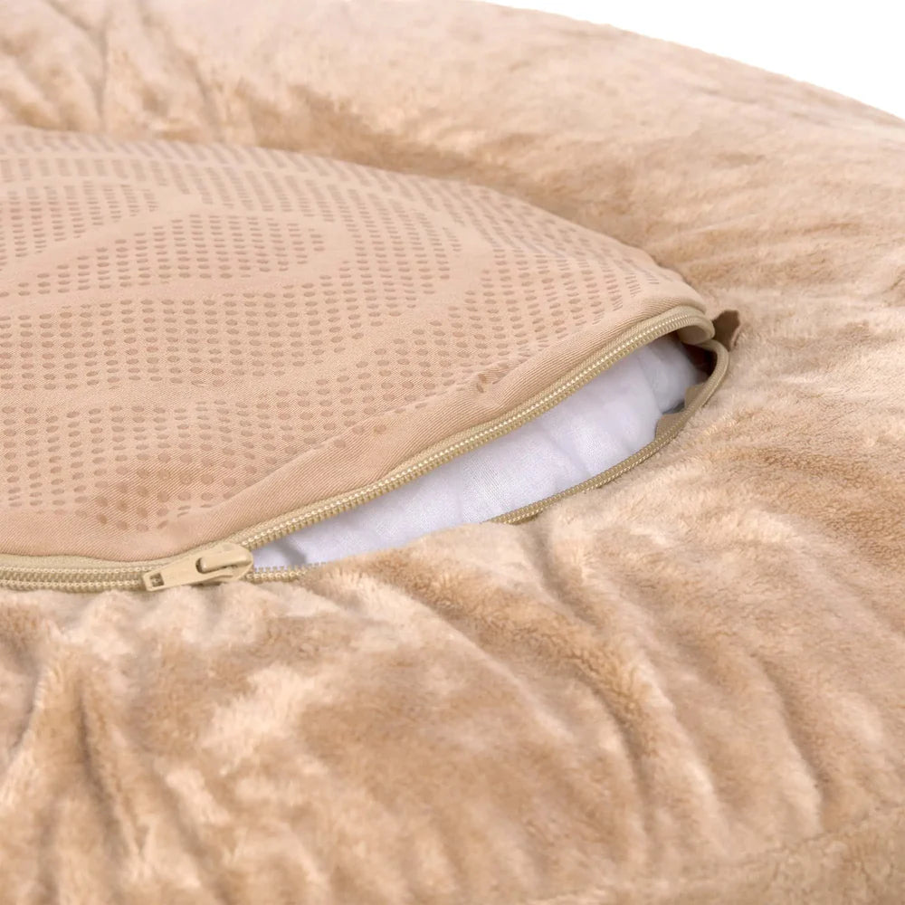 Hundebett Rund Fippa Beige Palopa