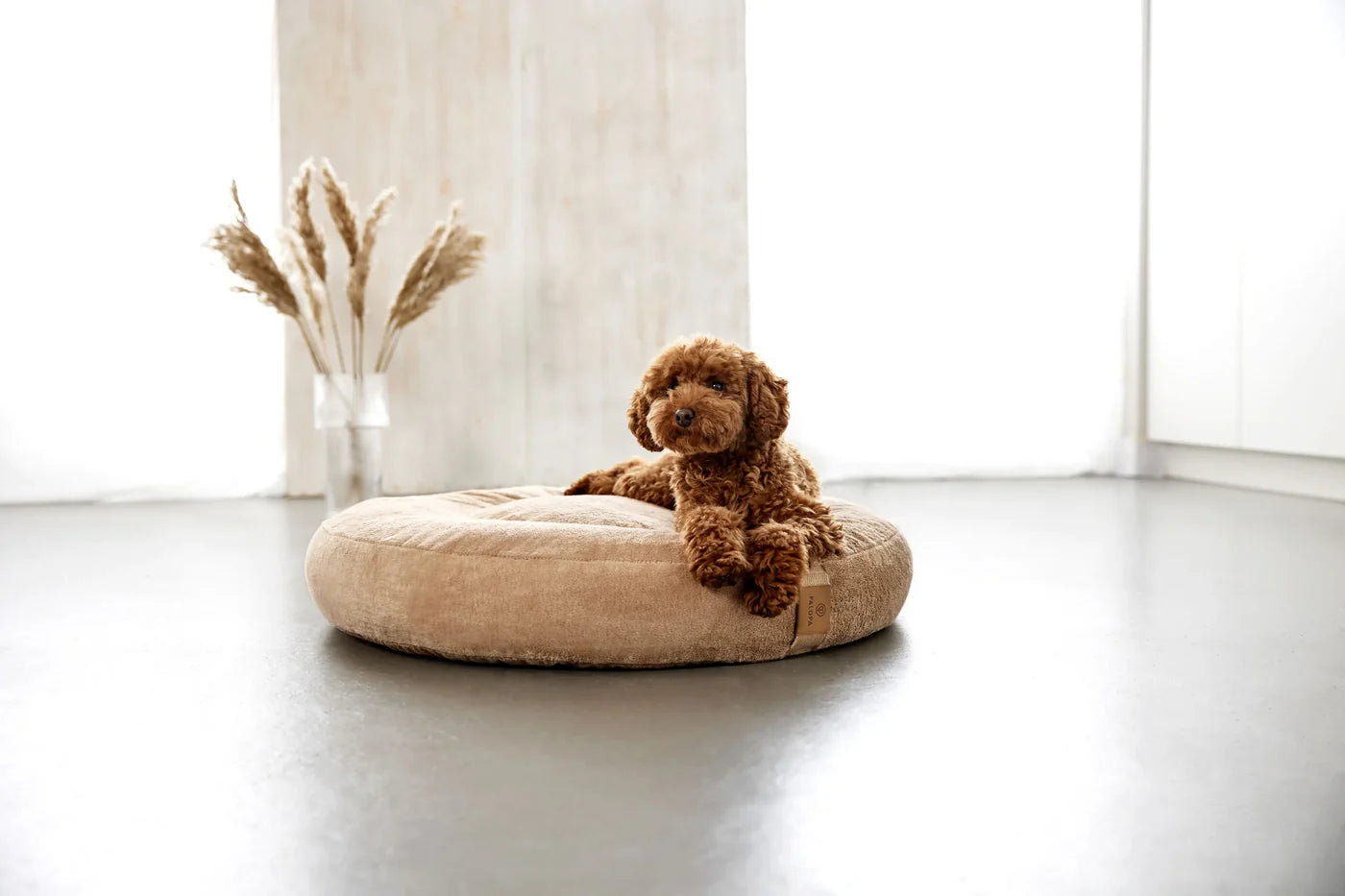 Hundebett Rund Fippa Beige Palopa